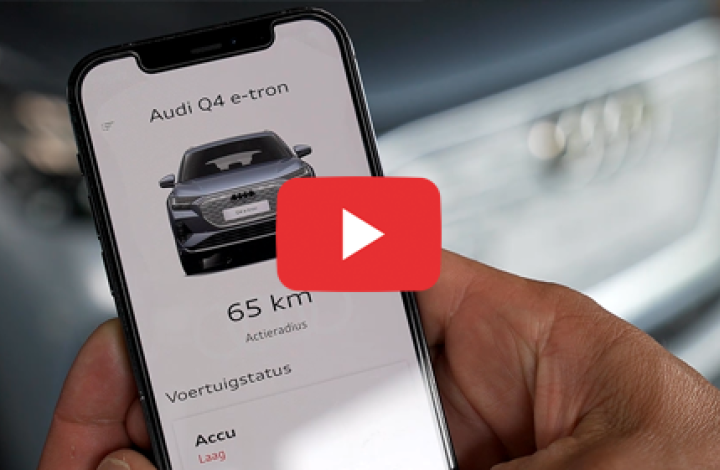 Q4 e-tron MyAudi app